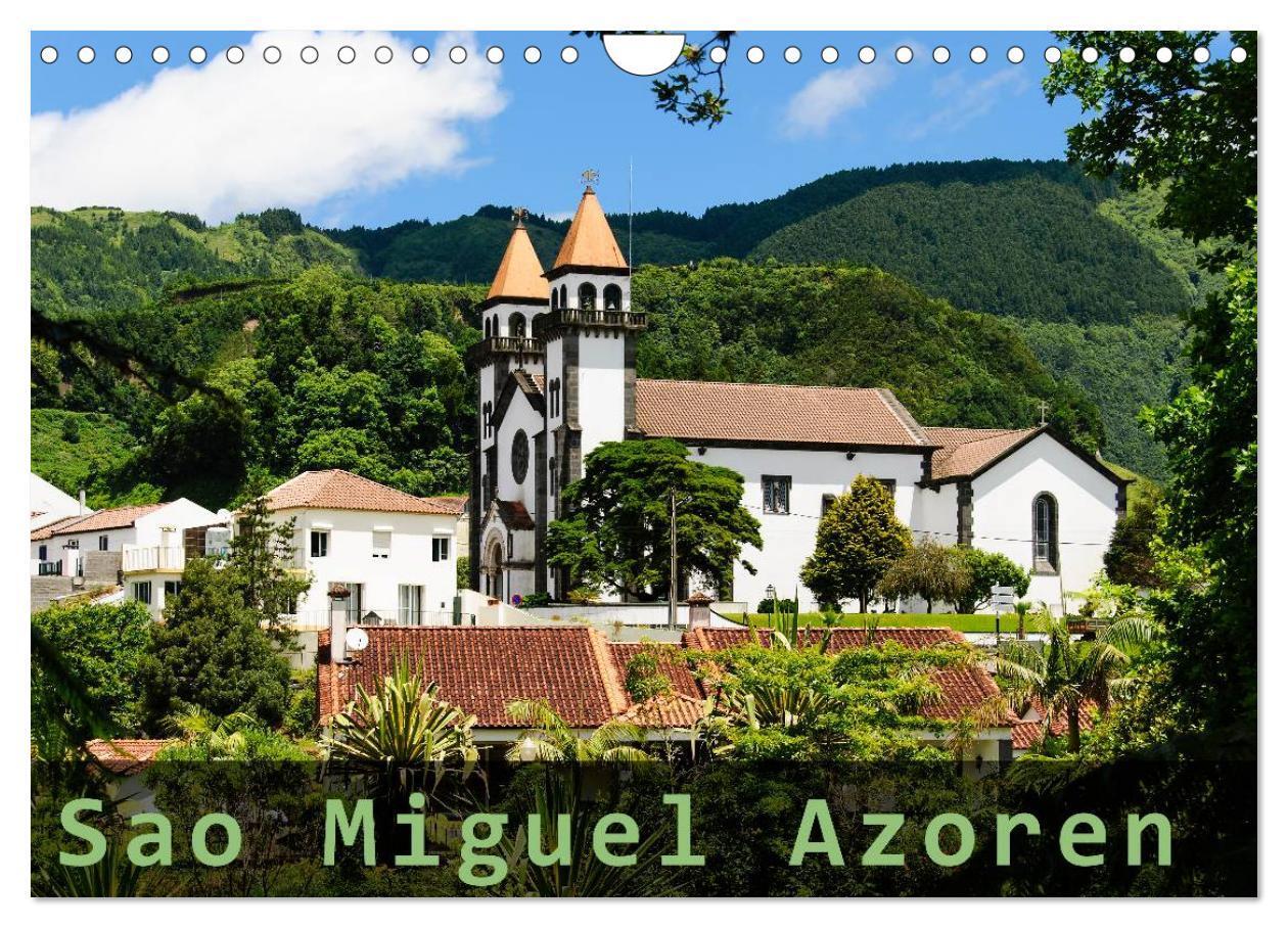 Cover: 9783383484926 | Sao Miguel Azoren (Wandkalender 2024 DIN A4 quer), CALVENDO...