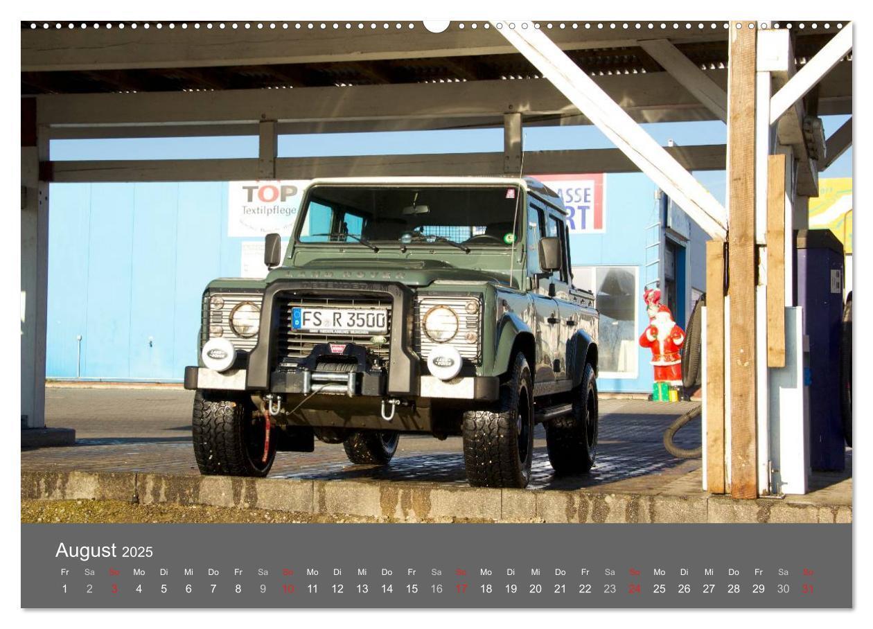 Bild: 9783435505555 | Defender für's Grobe (Wandkalender 2025 DIN A2 quer), CALVENDO...