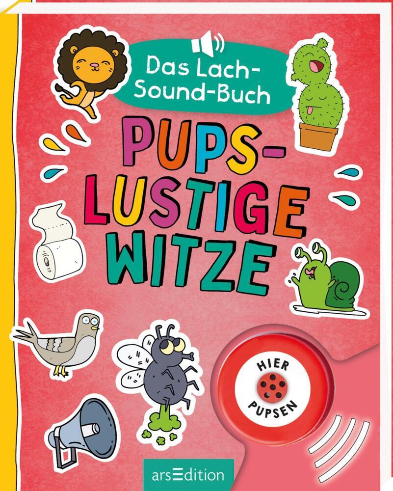 Cover: 9783845849430 | Das Lach-Sound-Buch - Pupslustige Witze | Mit Pups- und Kicherknopf