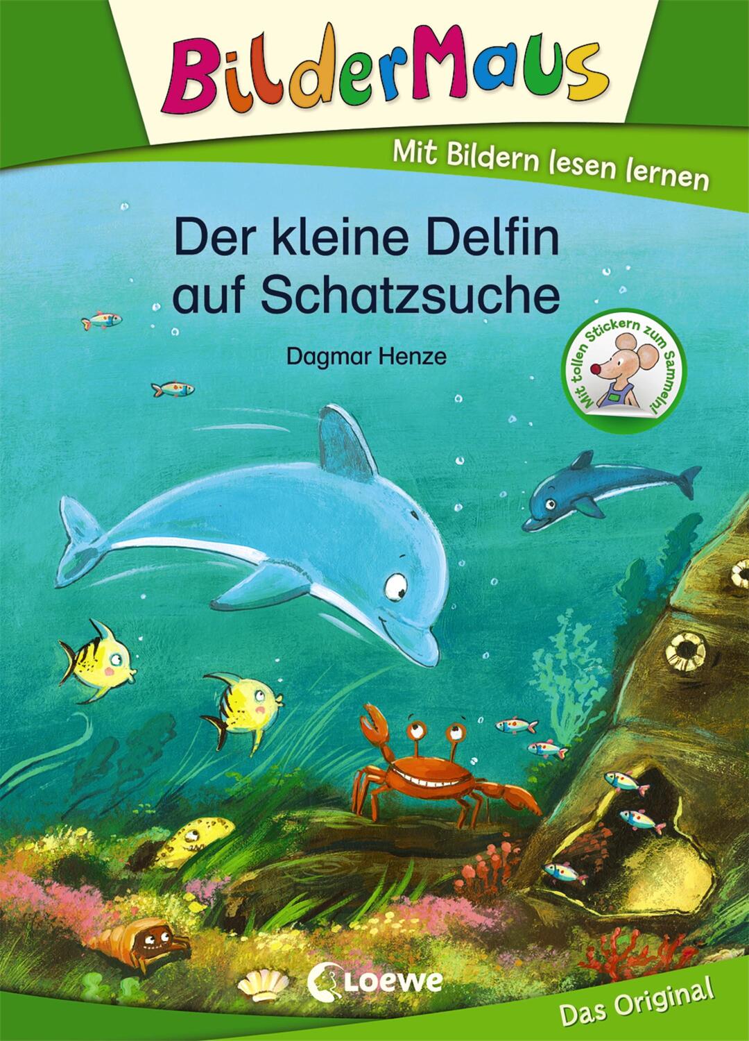 Cover: 9783743202856 | Bildermaus - Der kleine Delfin auf Schatzsuche | Dagmar Henze | Buch