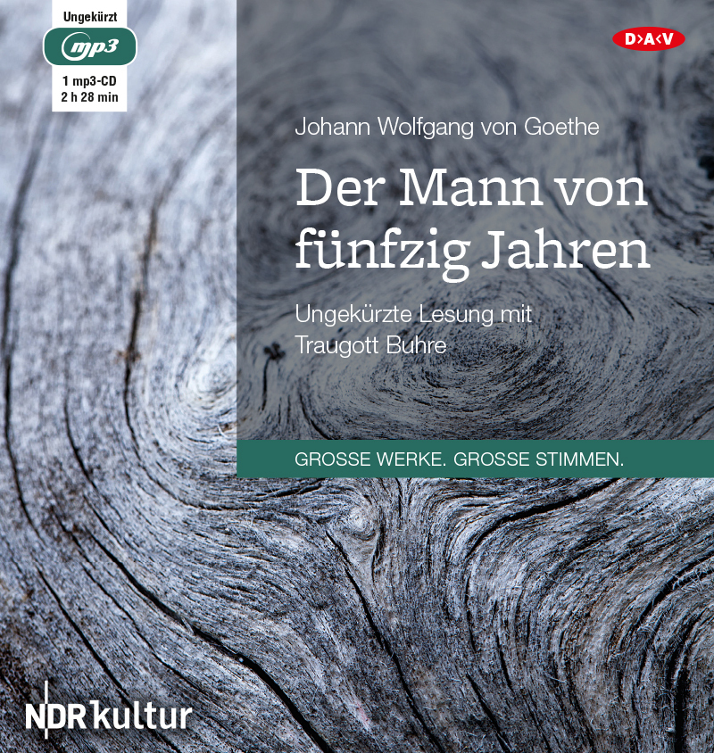 Cover: 9783862317165 | Der Mann von fünfzig Jahren, 1 Audio-CD, 1 MP3 | Goethe | Audio-CD