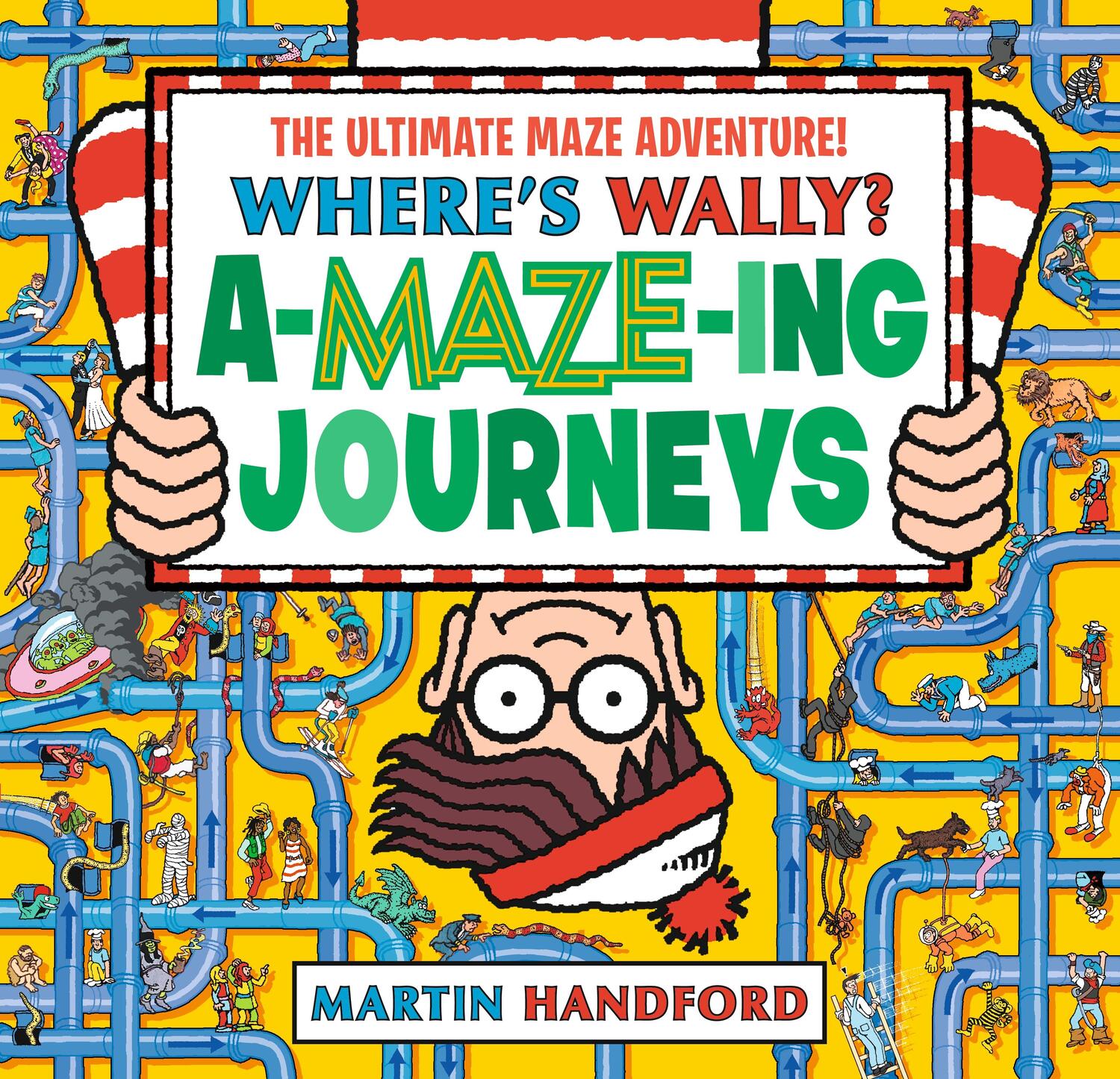 Cover: 9781406391091 | Where's Wally? A-MAZE-ing Journeys | Martin Handford | Buch | Englisch