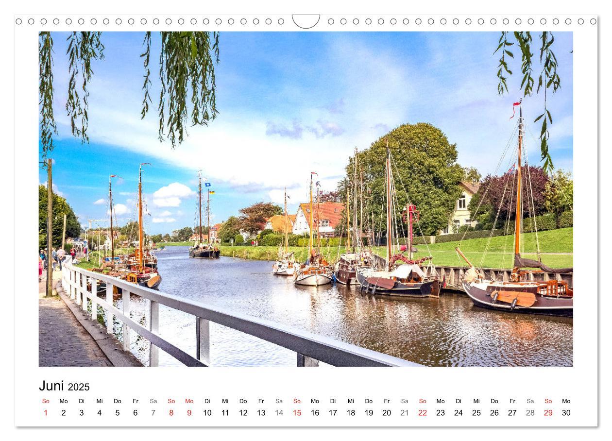 Bild: 9783435494767 | OSTFRIESLAND Strand und Mee(h)r (Wandkalender 2025 DIN A3 quer),...