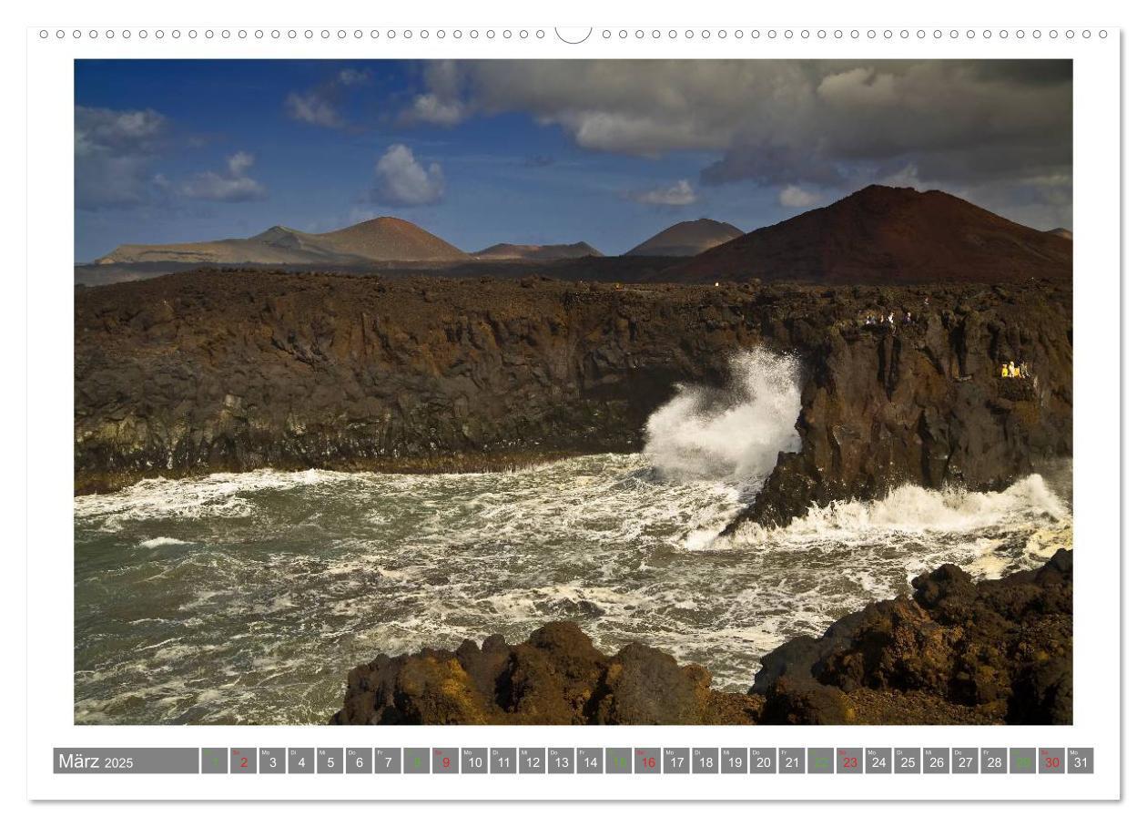 Bild: 9783435708000 | Aus dem Meer geboren - Lanzarote (Wandkalender 2025 DIN A2 quer),...