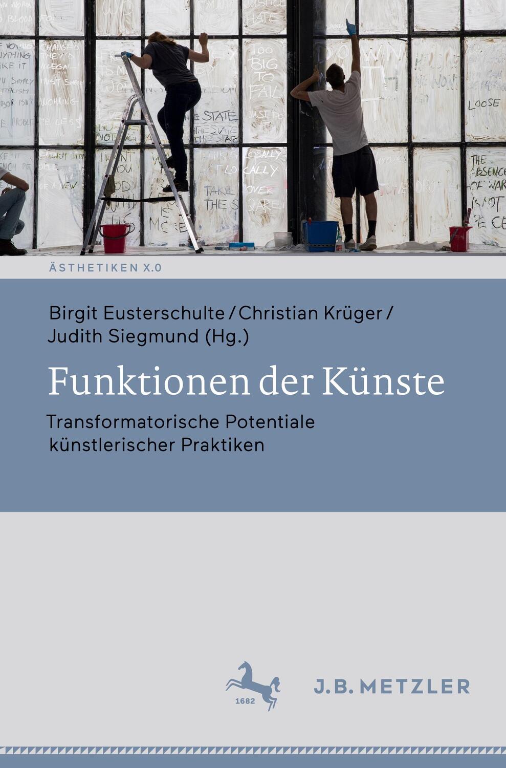 Cover: 9783476049261 | Funktionen der Künste | Birgit Eusterschulte (u. a.) | Taschenbuch