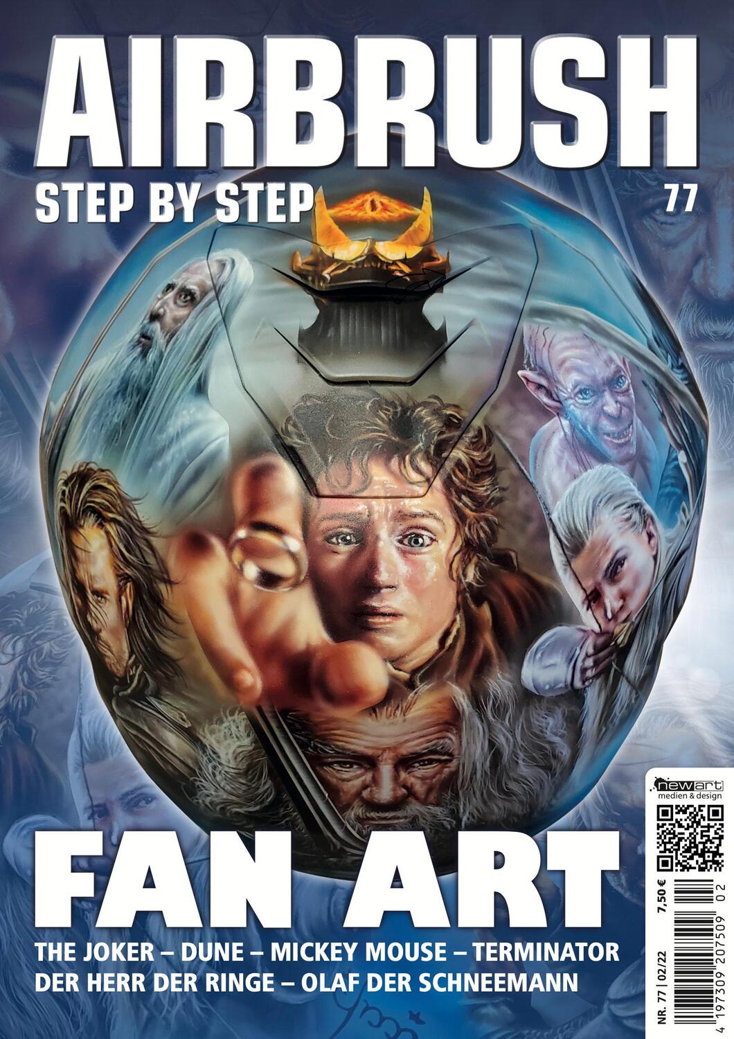 Cover: 9783941656642 | Airbrush Step by Step 77 | Fan Art | Byron Lawrence (u. a.) | Buch