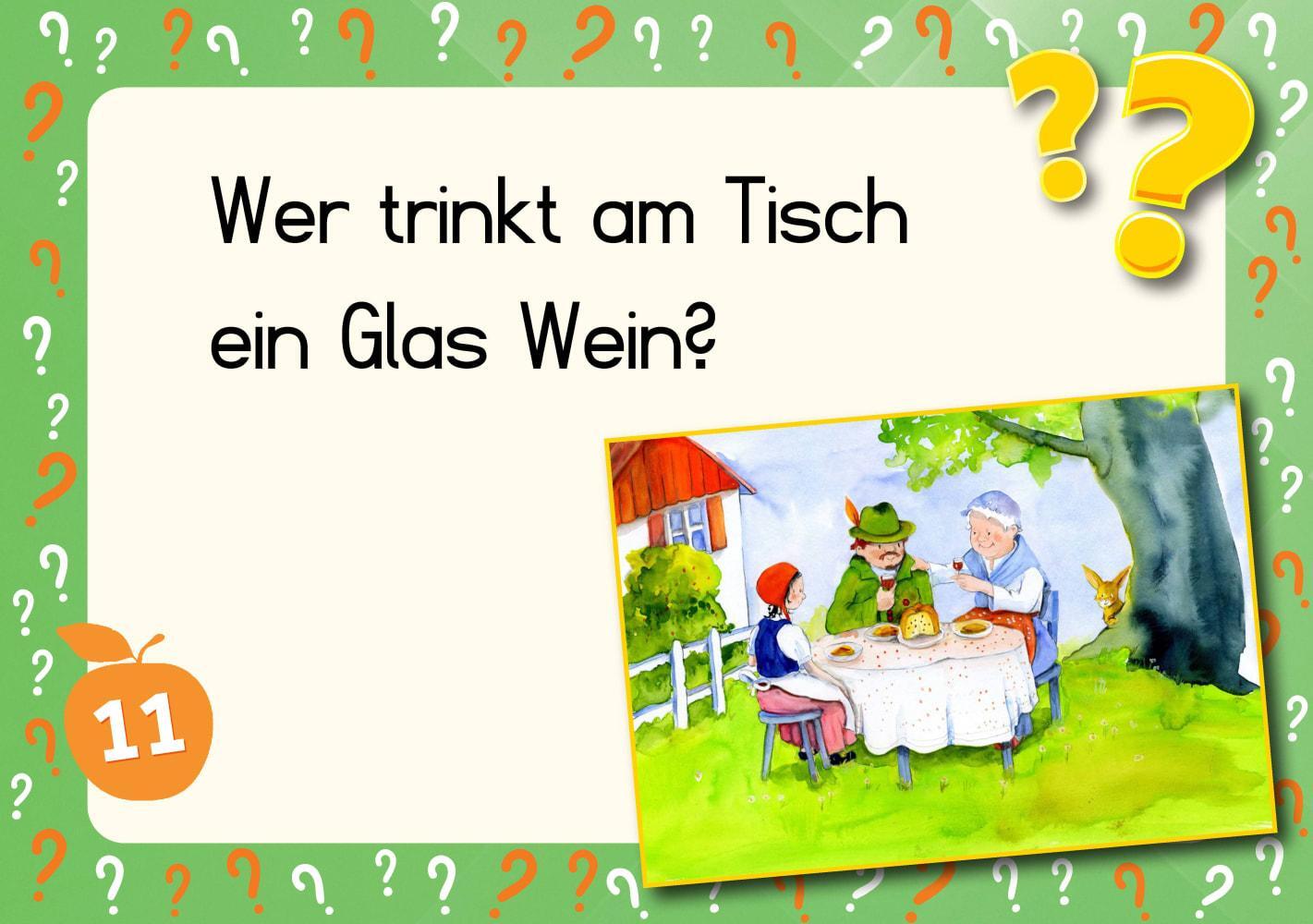 Bild: 4260694920619 | Lesen üben mit Bilderrätseln zu Rotkäppchen. 34 Bildkarten zur...