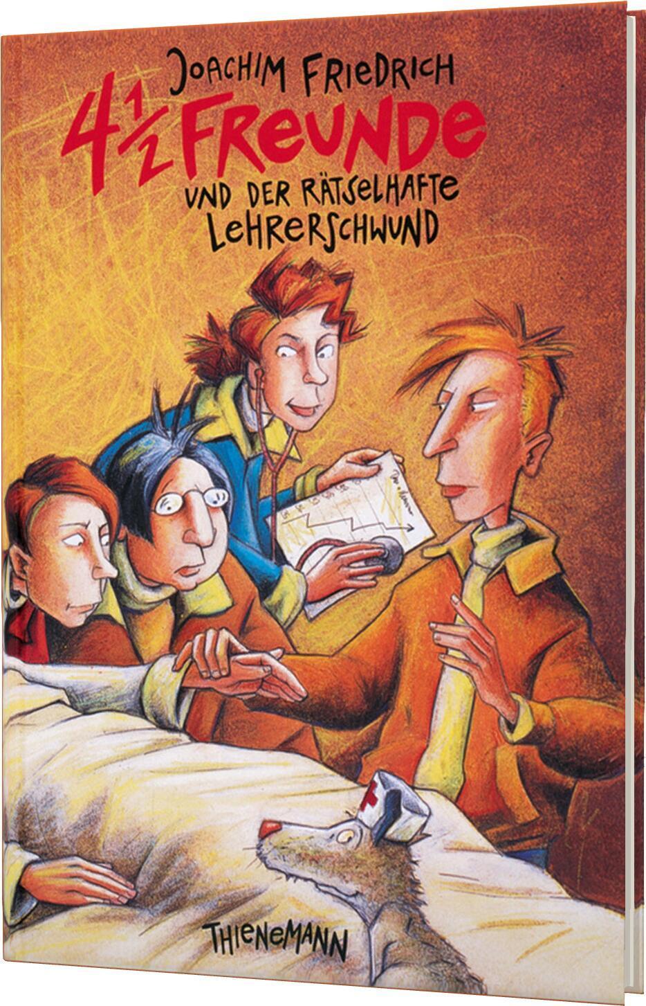 Cover: 9783522169639 | 4 1/2 Freunde und der rätselhafte Lehrerschwund | Joachim Friedrich