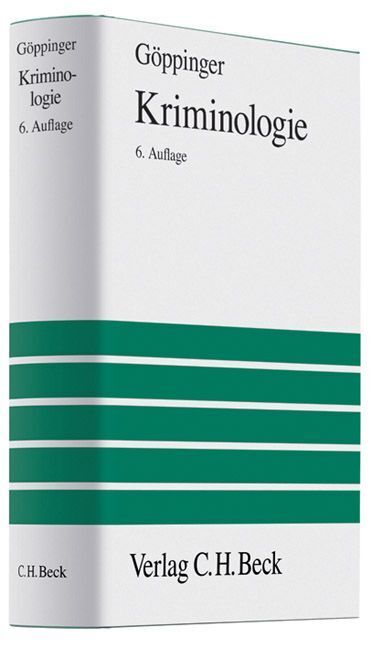Cover: 9783406555091 | Kriminologie | Hans Göppinger | Buch | XXXI | Deutsch | 2001