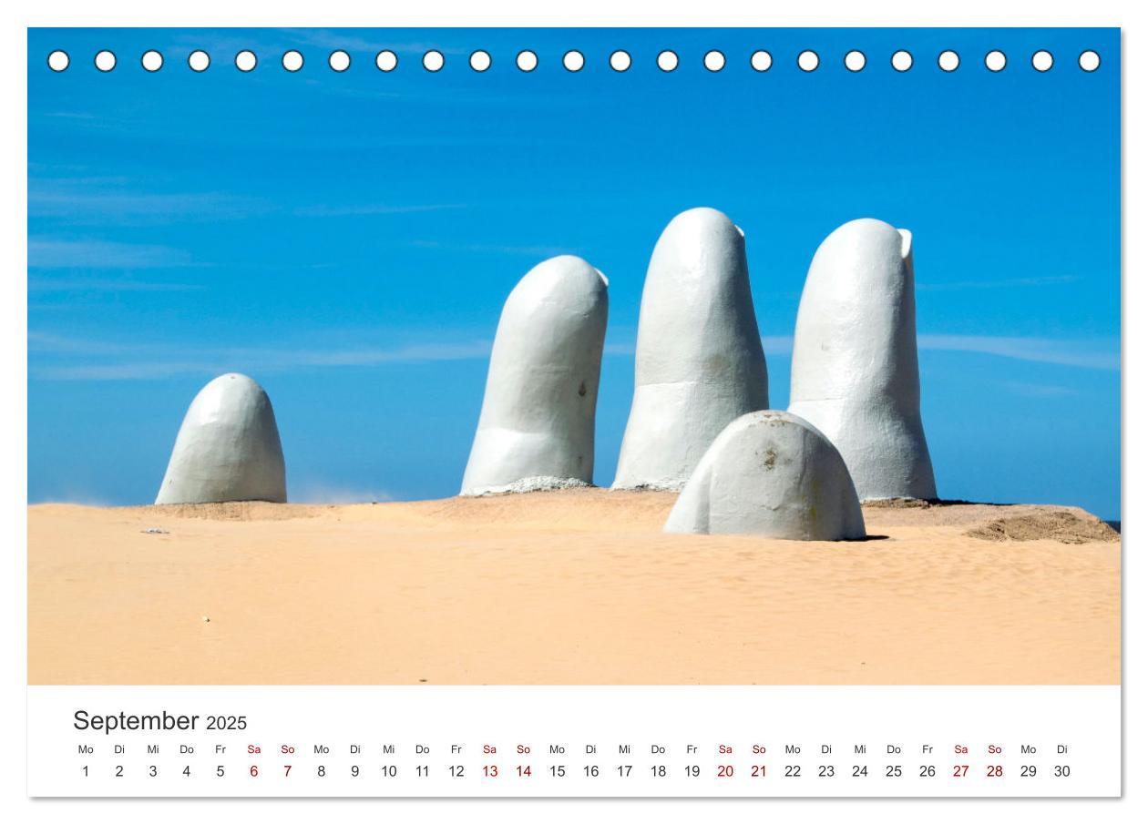 Bild: 9783383983450 | Uruguay - Tango, Strand und Natur. (Tischkalender 2025 DIN A5...