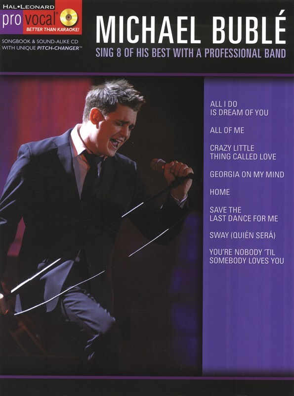 Cover: 9781780383552 | Michael Bublé Melodyline, Lyrics and Chords Buch + CD | Pro Vocal