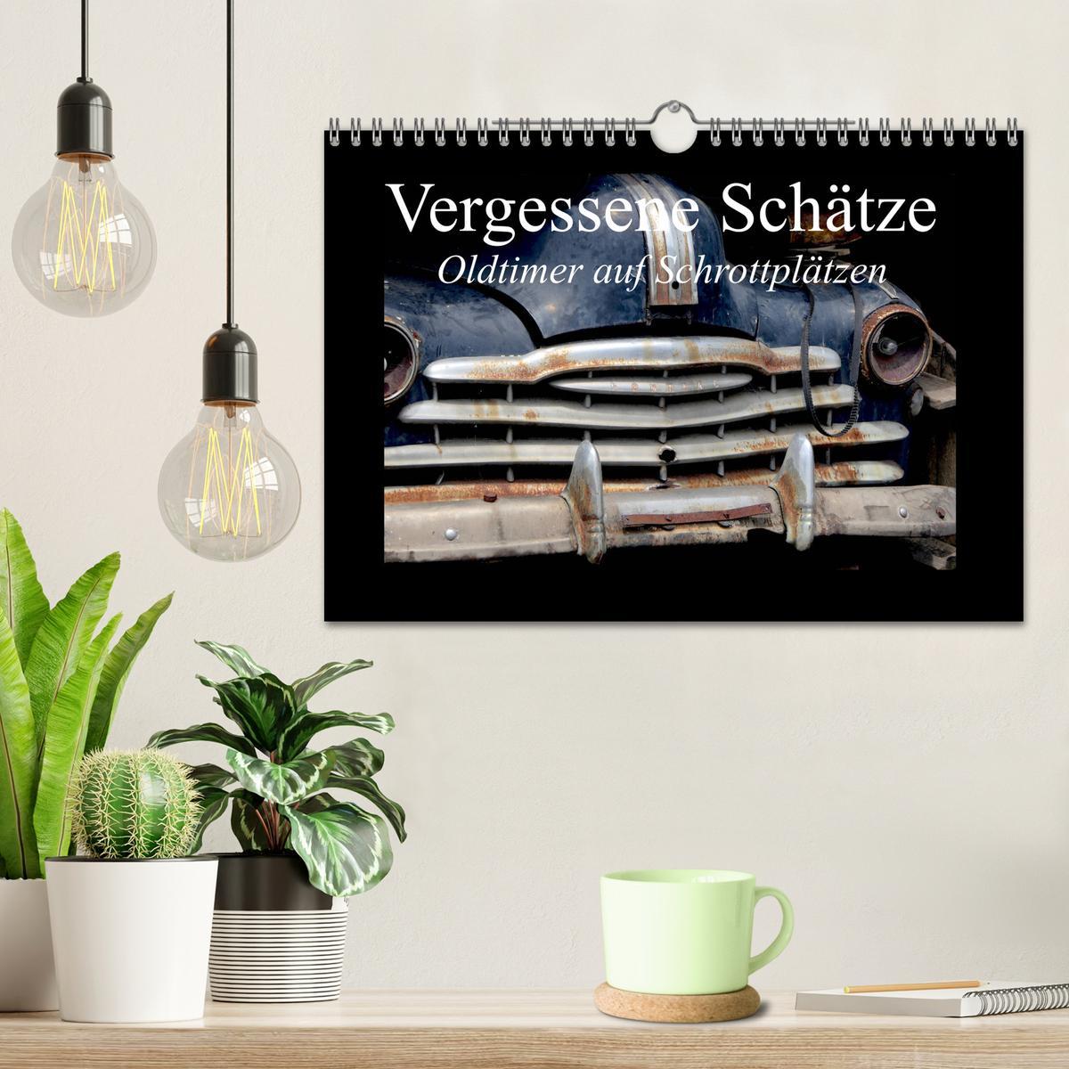 Bild: 9783435212583 | Vergessene Schätze - Oldtimer auf Schrottplätzen (Wandkalender 2025...