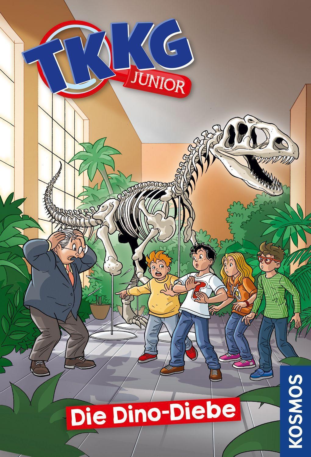 Cover: 9783440178843 | TKKG Junior, 8, Die Dino-Diebe | Benjamin Schreuder | Buch | 128 S.