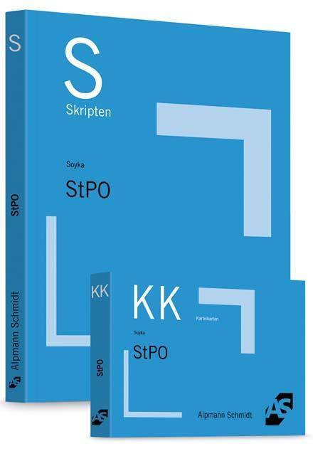 Cover: 9783867525435 | Bundle Soyka, Skript StPO + Soyka, Karteikarten StPO | Deutsch | 2023