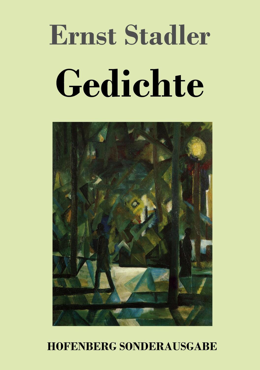 Cover: 9783743722347 | Gedichte | Ernst Stadler | Taschenbuch | Paperback | 124 S. | Deutsch
