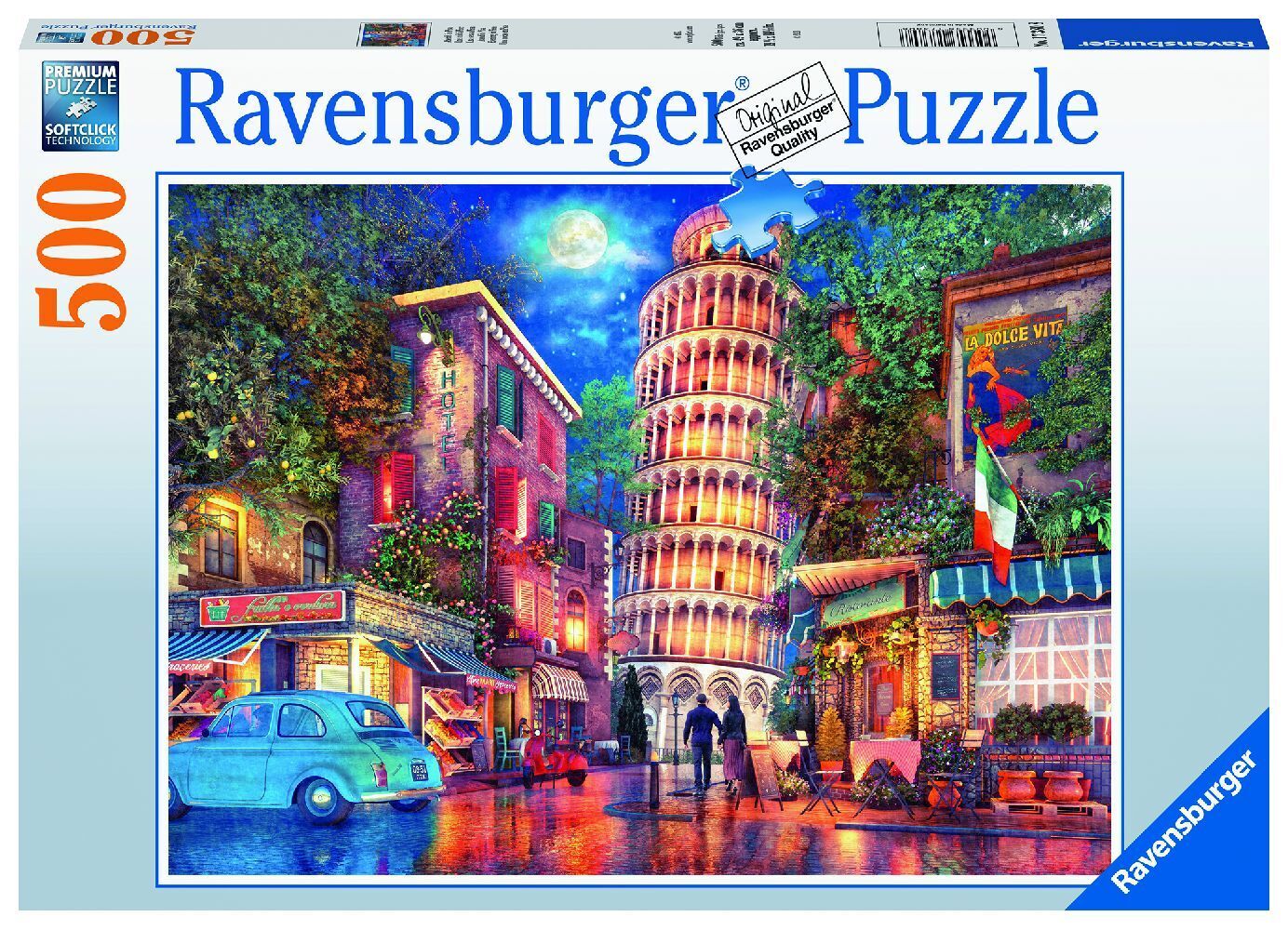 Cover: 4005556173808 | Ravensburger Puzzle 17380 Abends in Pisa - 500 Teile Puzzle für...