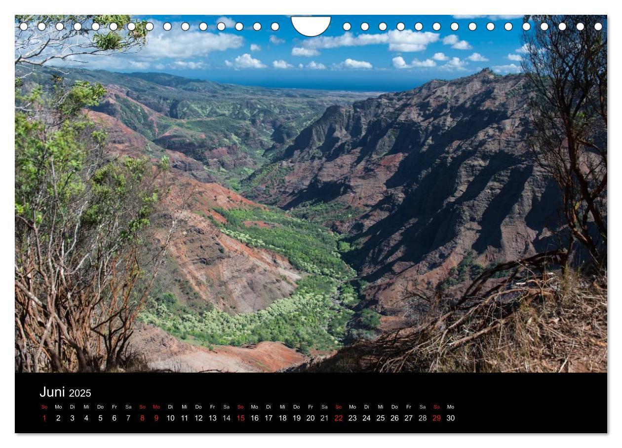 Bild: 9783435743285 | Hawaii - Kauai (Wandkalender 2025 DIN A4 quer), CALVENDO...