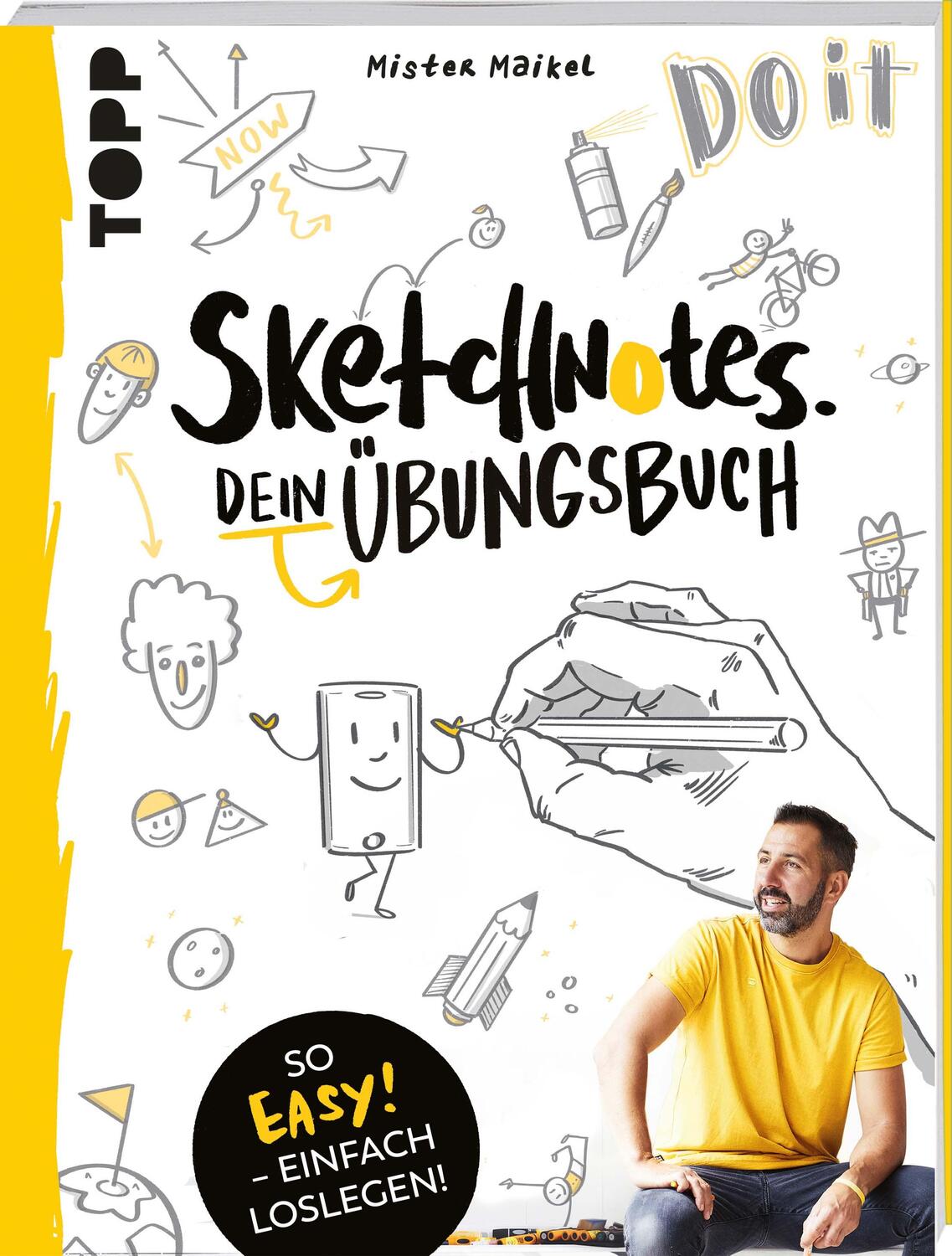 Cover: 9783772446887 | Sketchnotes - Dein Übungsbuch mit Mister Maikel | Michael Geiß-Hein