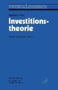 Cover: 9783790803235 | Investitionstheorie | Herbert Hax | Taschenbuch | Physica-Lehrbuch