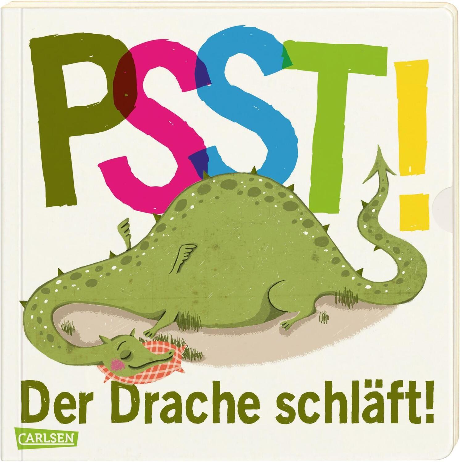 Cover: 9783551171498 | Psst! Der Drache schläft! (Gutenachtgeschichte mit Ausziehseiten) -...