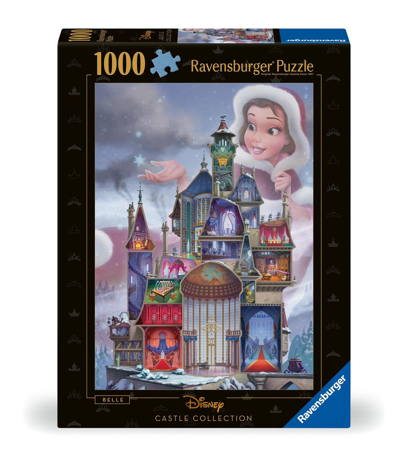 Cover: 4005555002628 | Ravensburger Puzzle 12000262 - Belle - 1000 Teile Disney Castle...