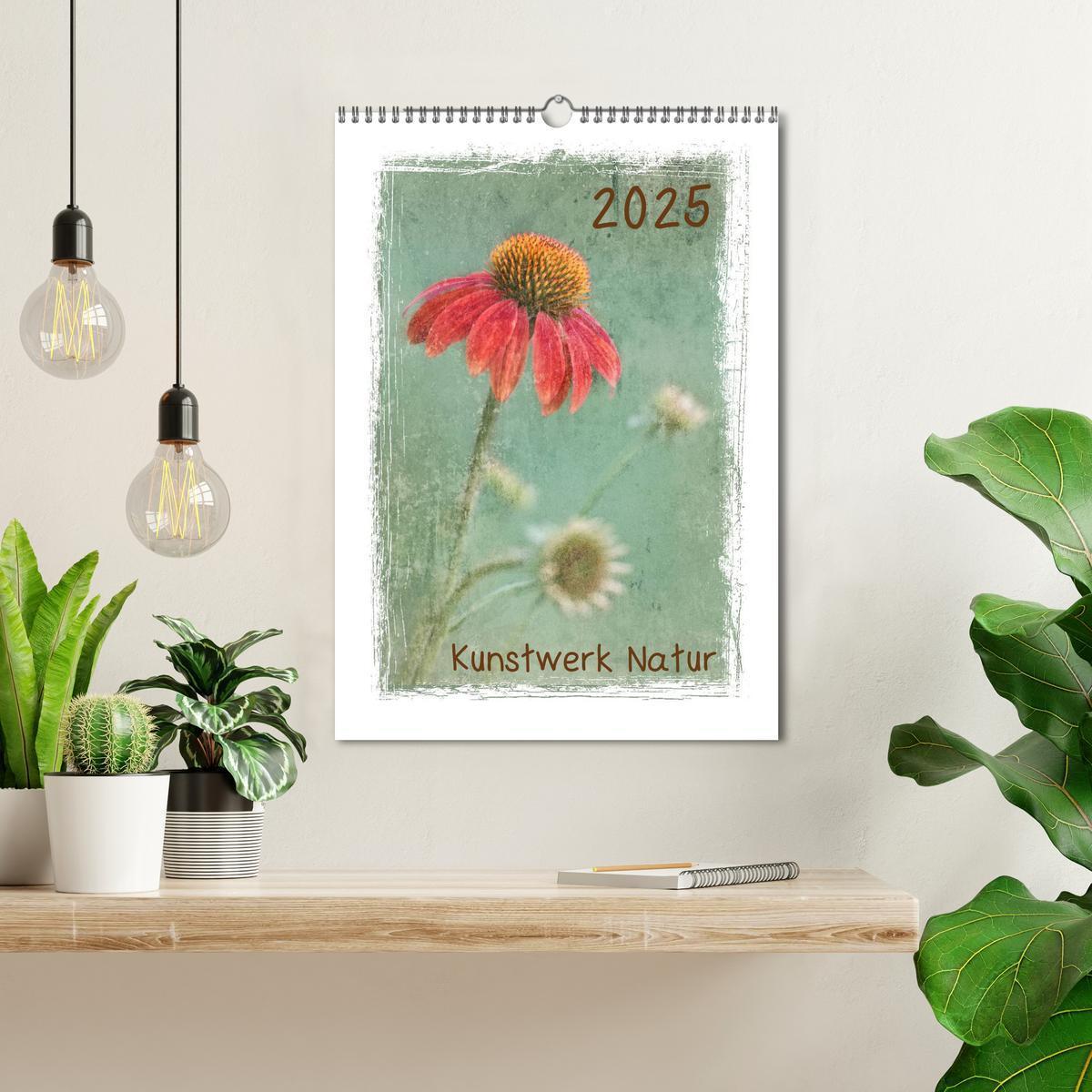 Bild: 9783457051542 | Kunstwerk Natur (Wandkalender 2025 DIN A3 hoch), CALVENDO...