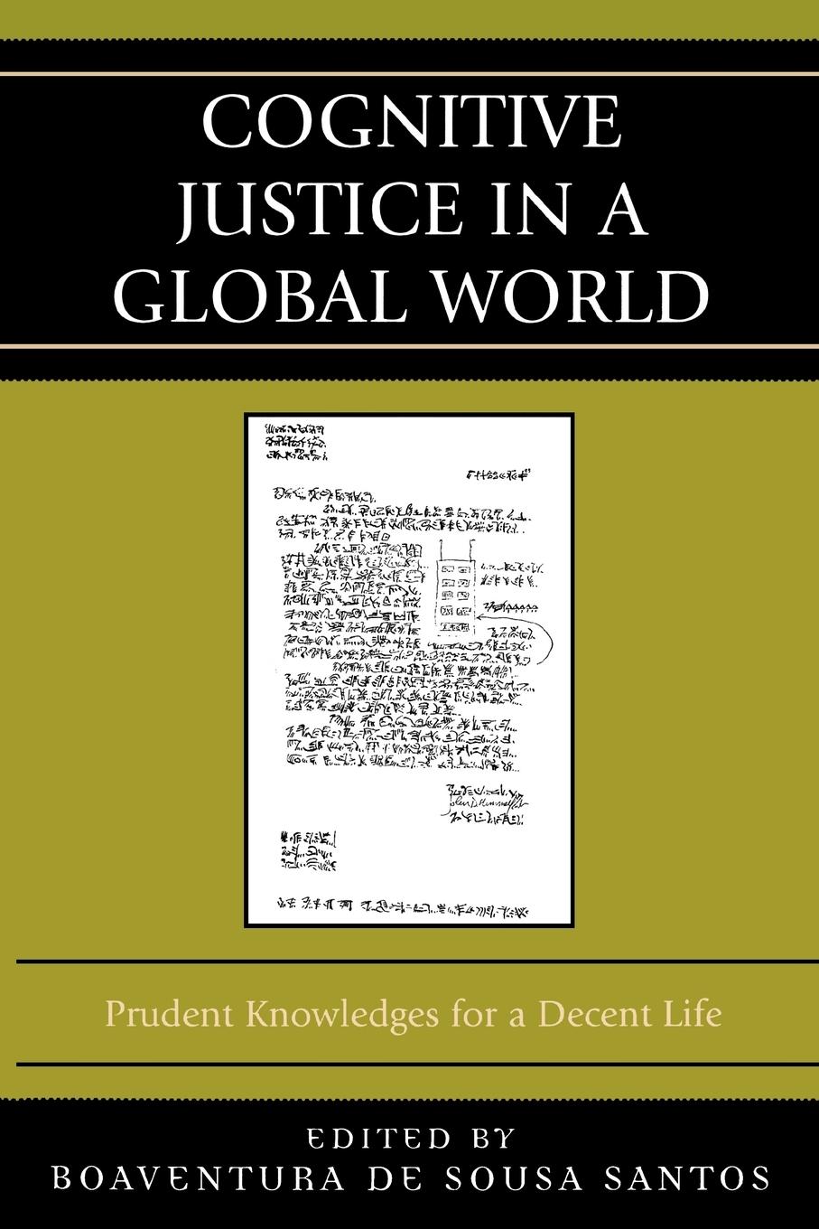 Cover: 9780739121955 | Cognitive Justice in a Global World | Boaventura de Sousa Santos