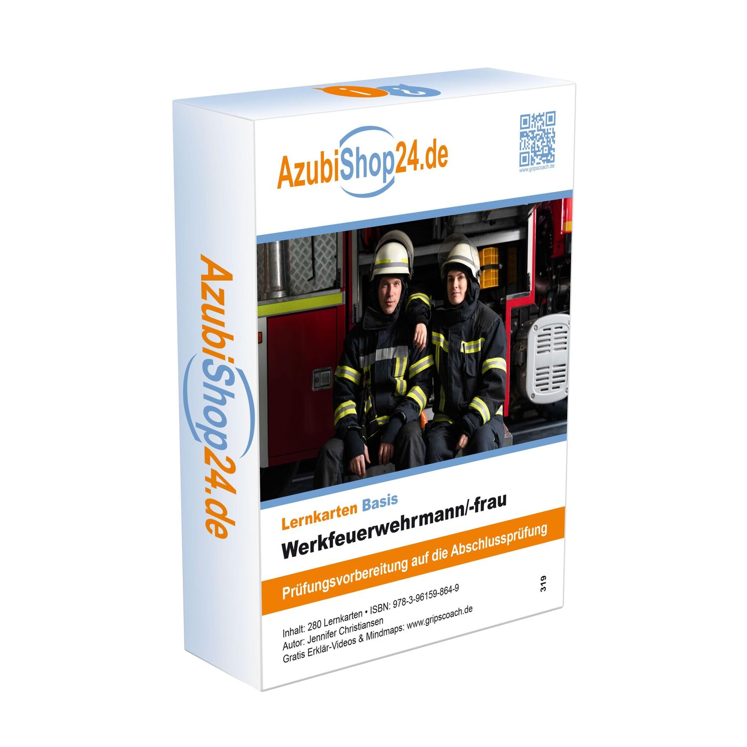 Cover: 9783961598649 | Lernkarten Werkfeuerwehrmann | Jennifer Christiansen | AzubiShop24.de