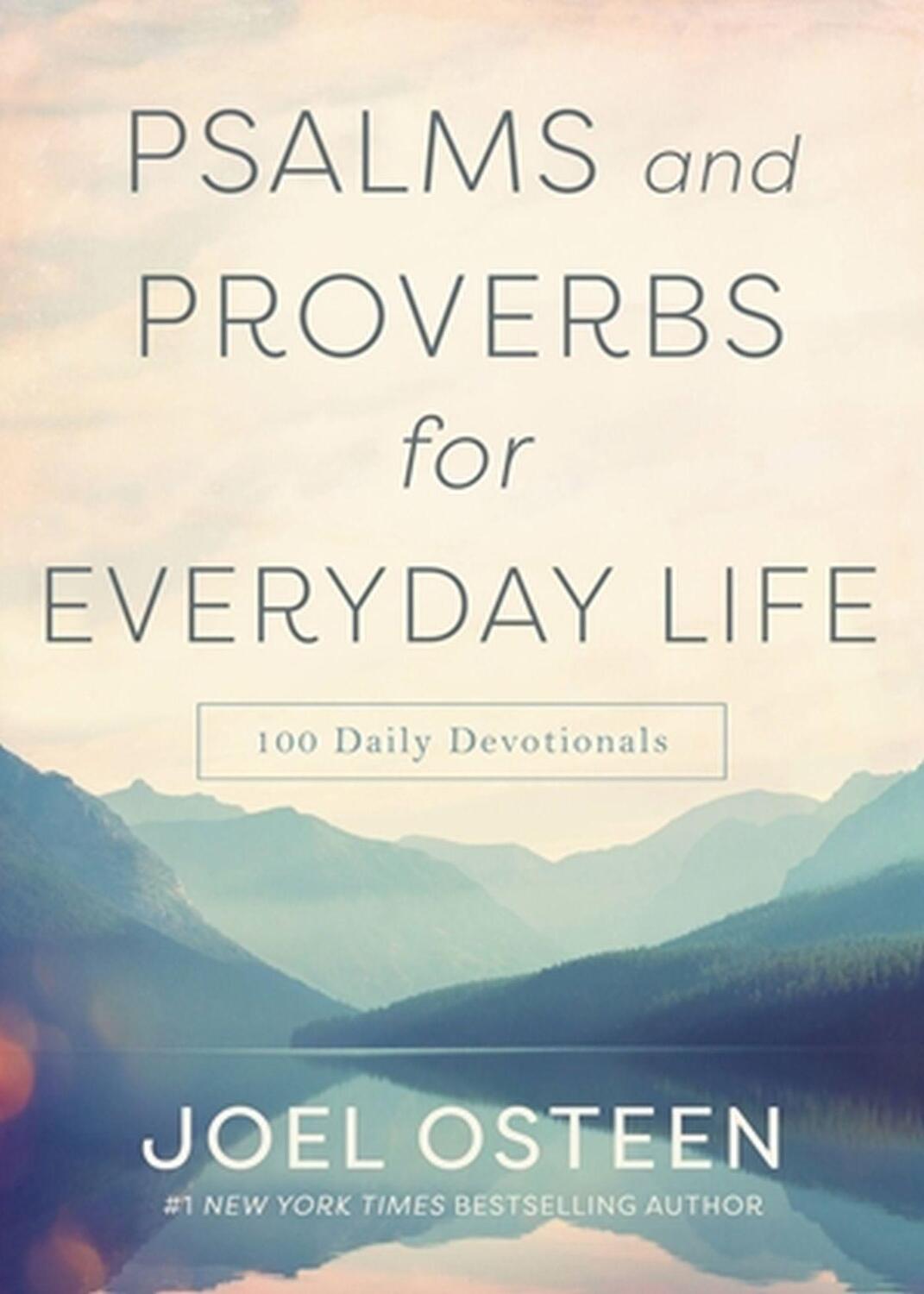 Cover: 9781546005285 | Psalms and Proverbs for Everyday Life | 100 Daily Devotions | Osteen