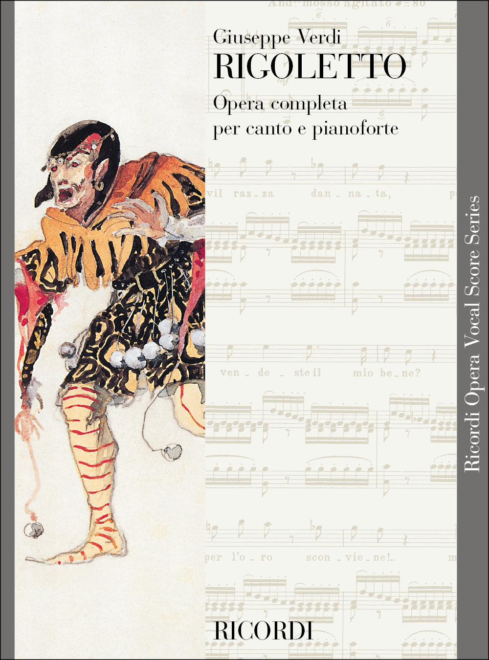 Cover: 9790040423136 | Rigoletto | Giuseppe Verdi | Opera Vocal Score Series (Ricordi) | 2003