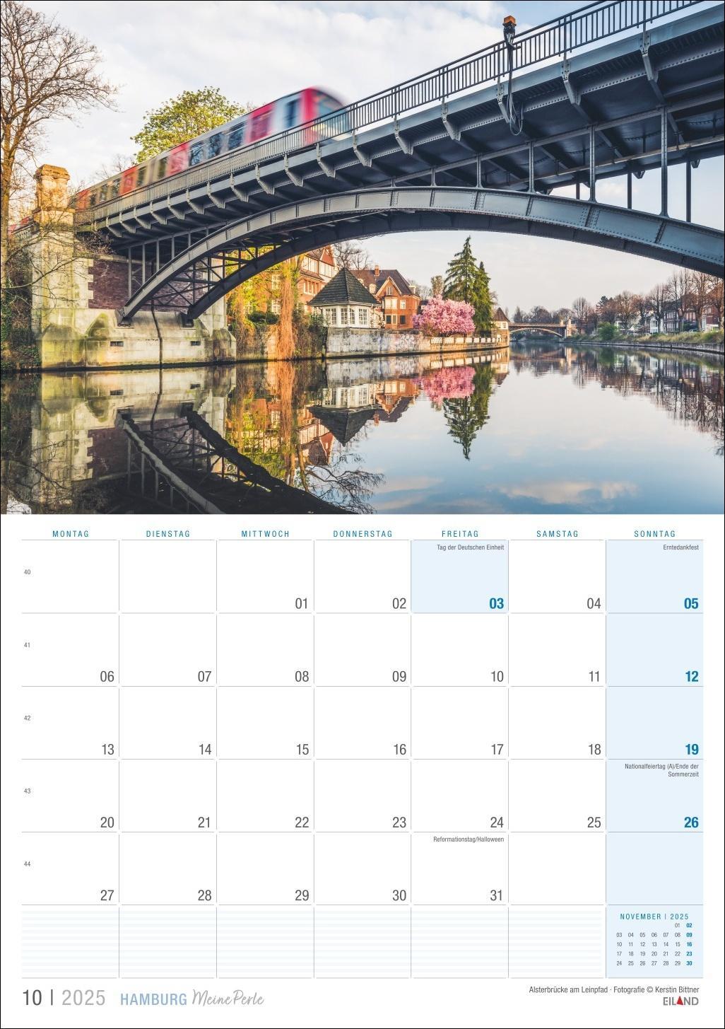 Bild: 9783964023445 | Hamburg ...meine Perle Kalender 2025 | Eiland | Kalender | 13 S.