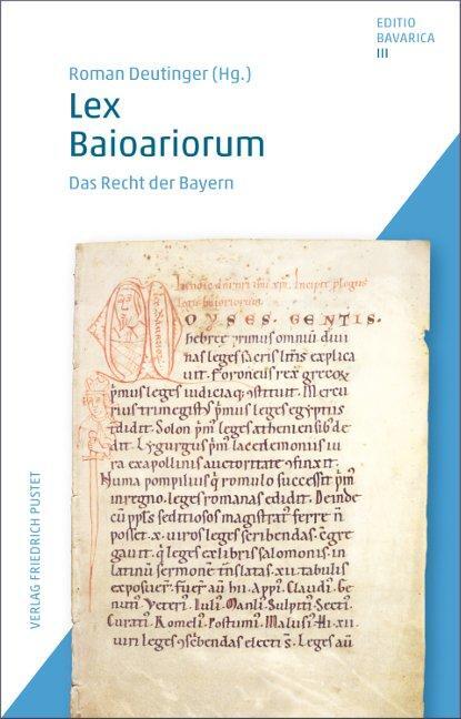 Cover: 9783791727875 | Lex Baioariorum | Das Recht der Bayern | Roman Deutinger | Buch | 2017