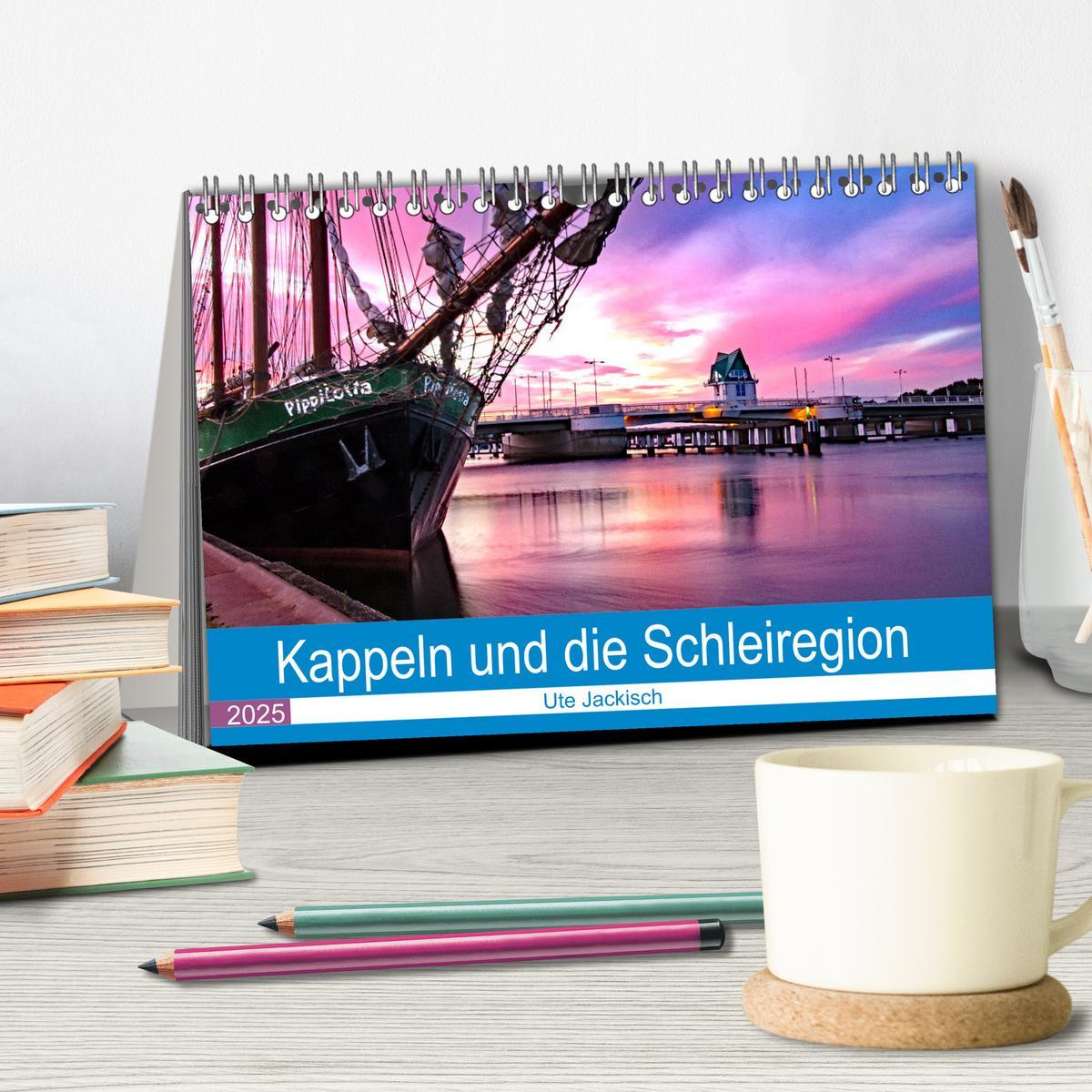 Bild: 9783435273775 | Kappeln und die Schleiregion (Tischkalender 2025 DIN A5 quer),...