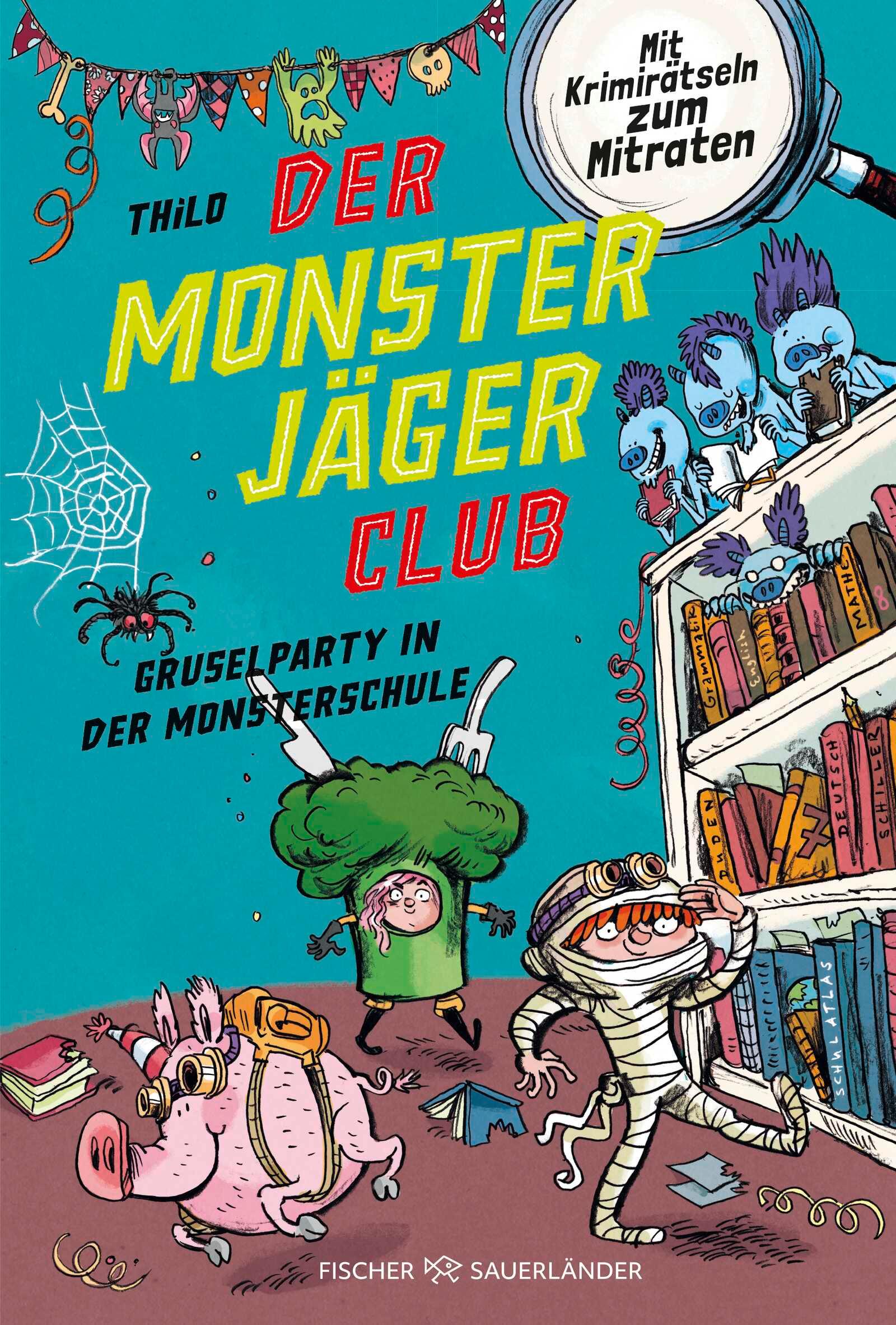 Cover: 9783737359344 | Der Monsterjäger-Club 3 - Gruselparty in der Monsterschule | Thilo