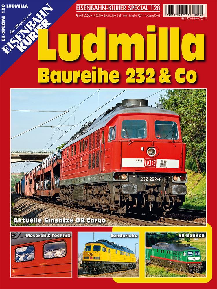 Cover: 9783844670219 | EK-Special 128: Ludmilla | Baureihe 232 & Co | Taschenbuch | Deutsch