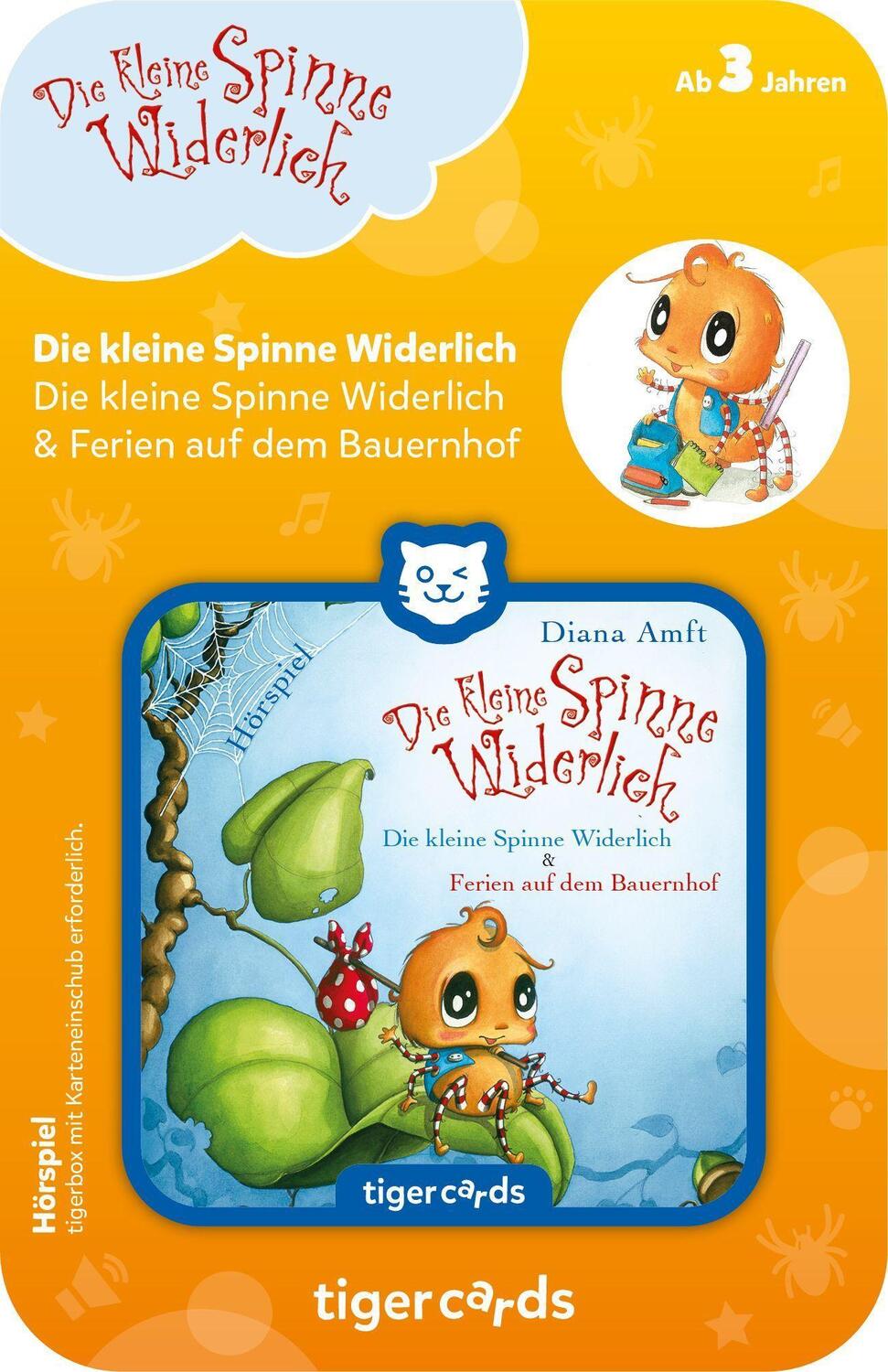 Bild: 4260535484935 | tigercard - Die kleine Spinne Widerlich - Zwei Geschichten (Die...