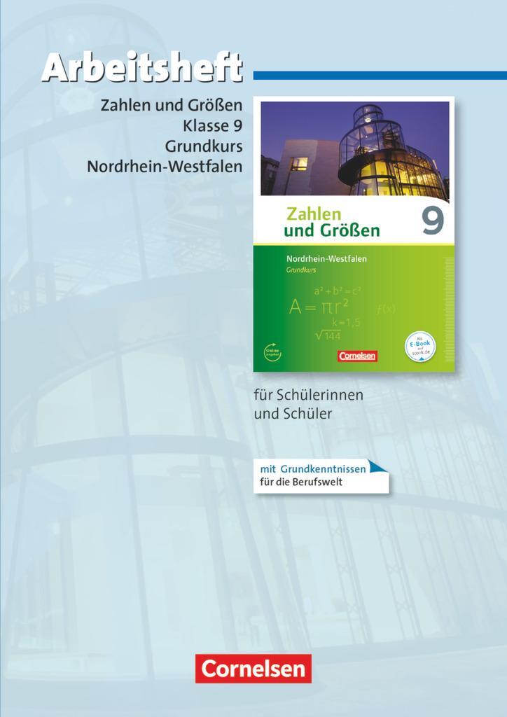 Cover: 9783060041008 | Zahlen und Größen 9. Schuljahr - Nordrhein-Westfalen Kernlehrpläne...