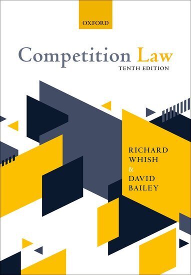 Cover: 9780198836322 | Competition Law | Richard Whish (u. a.) | Taschenbuch | Print PDF