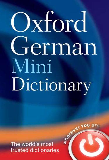 Cover: 9780199692668 | Oxford German Mini Dictionary | Oxford Languages | Taschenbuch | 2008