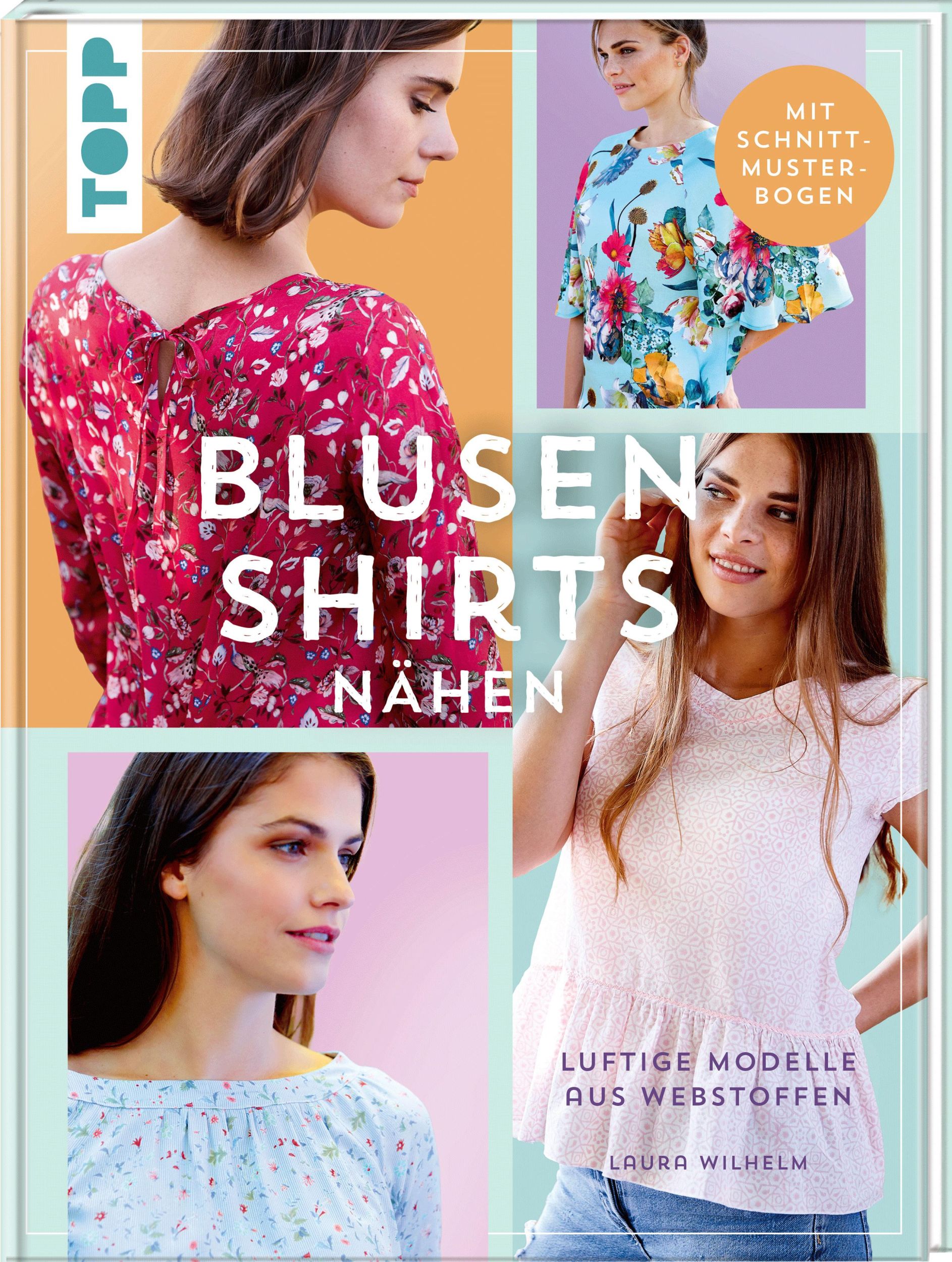 Cover: 9783735871756 | Blusenshirts nähen | Luftige Modelle aus Webware | Laura Wilhelm