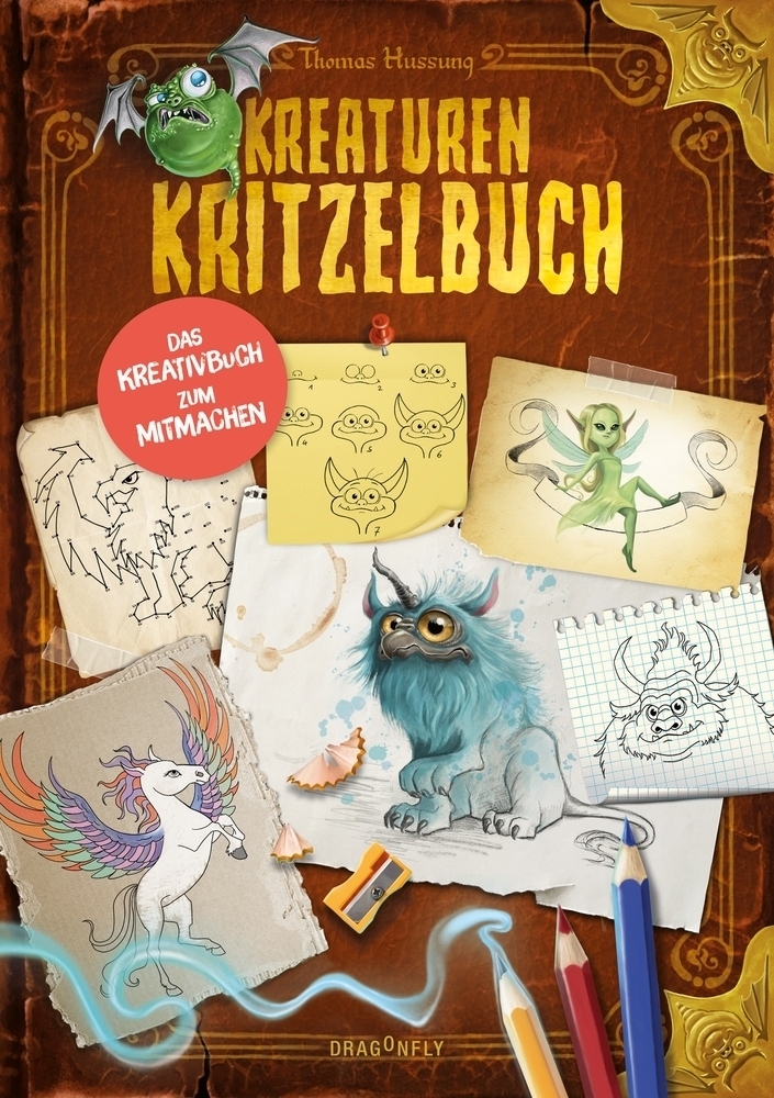 Cover: 9783748800682 | Kreaturenkritzelbuch | Vom Illustrator des kleinen bösen Buchs! | Buch