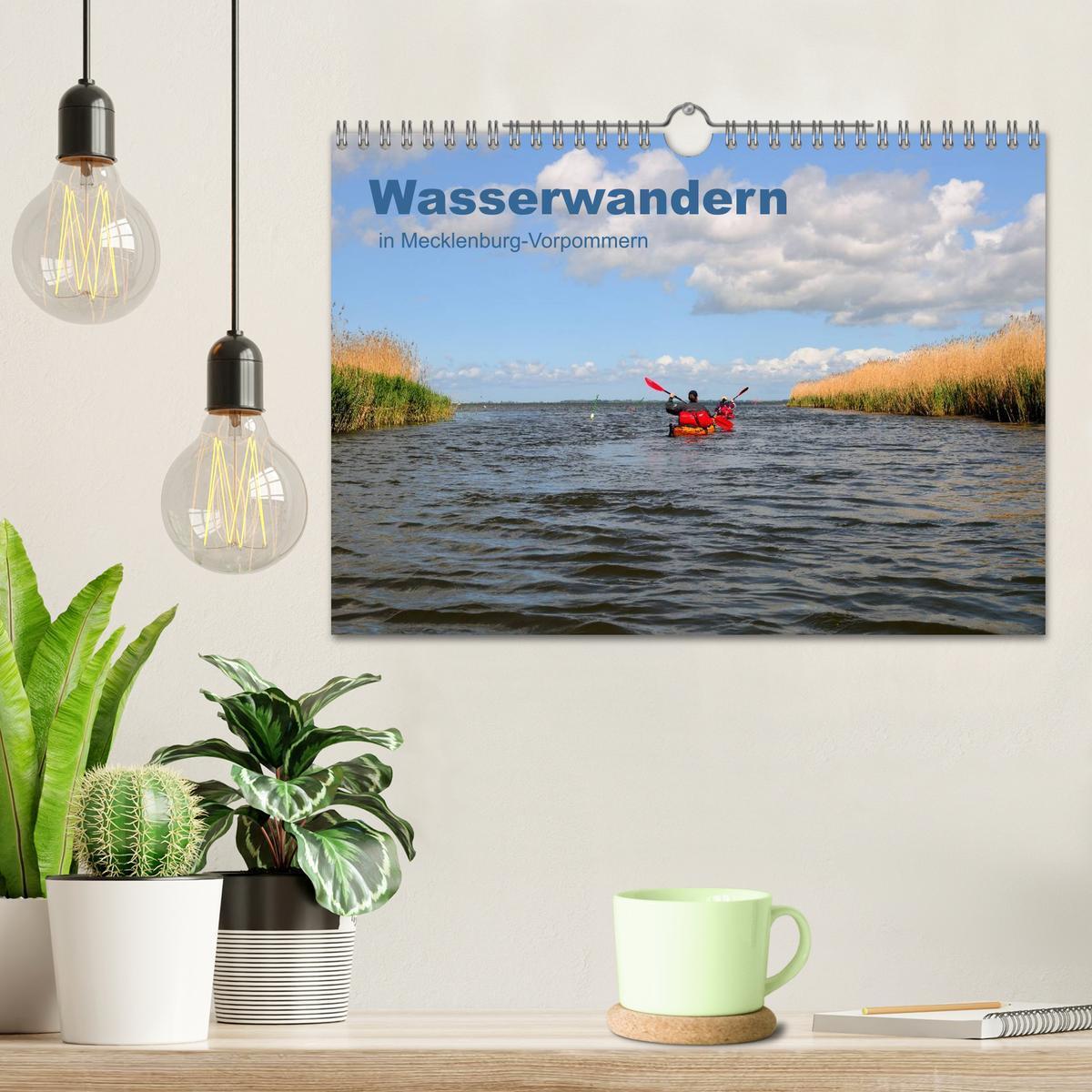 Bild: 9783435641734 | Wasserwandern in Mecklenburg-Vorpommern (Wandkalender 2025 DIN A4...