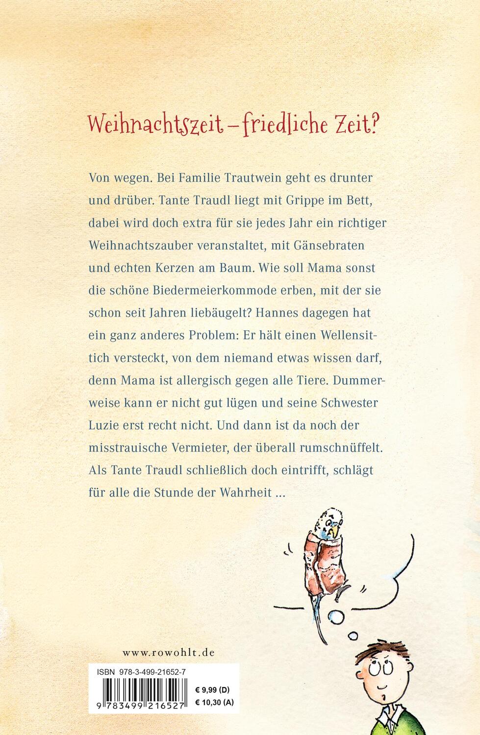 Rückseite: 9783499216527 | Wer hustet da im Weihnachtsbaum? | Sabine Ludwig | Buch | Deutsch