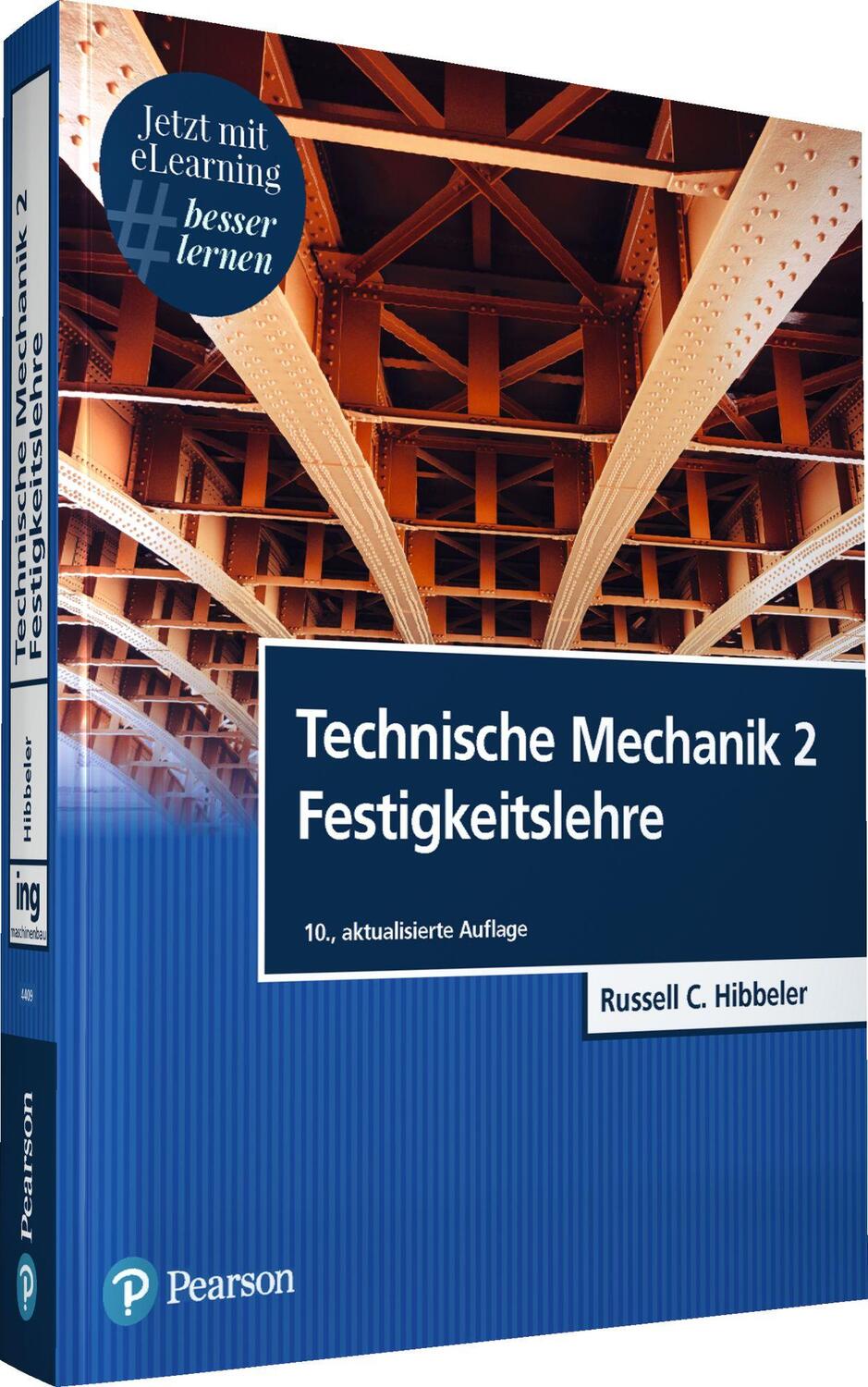 Cover: 9783868944099 | Technische Mechanik 2 | Festigkeitslehre | Russell C. Hibbeler | 2021