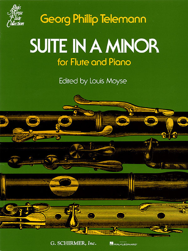 Cover: 73999348606 | Suite in A Minor | Georg Philipp Telemann | Woodwind Solo | Buch