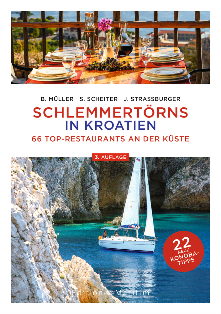 Cover: 9783667119353 | Schlemmertörns in Kroatien | 66 Top-Restaurants an der Küste | Buch