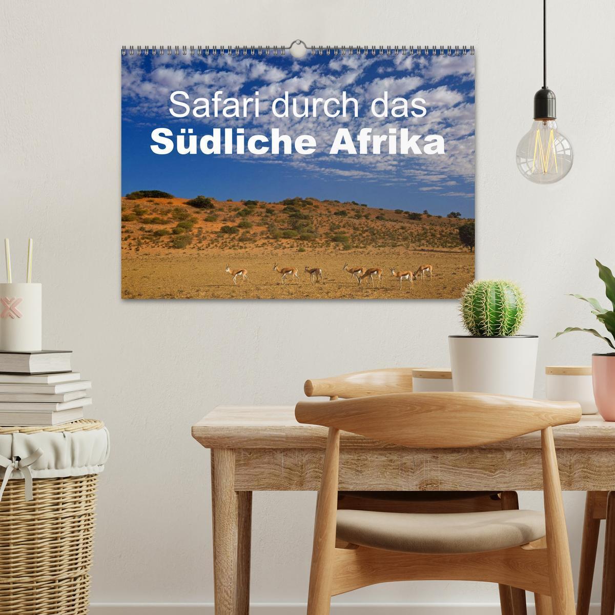 Bild: 9783435590605 | Safari durch das Südliche Afrika (Wandkalender 2025 DIN A3 quer),...