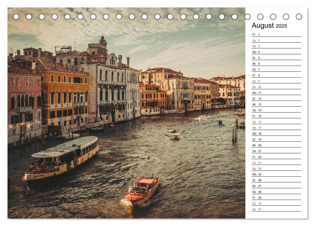 Bild: 9783435534845 | Traumstadt Venedig (Tischkalender 2025 DIN A5 quer), CALVENDO...