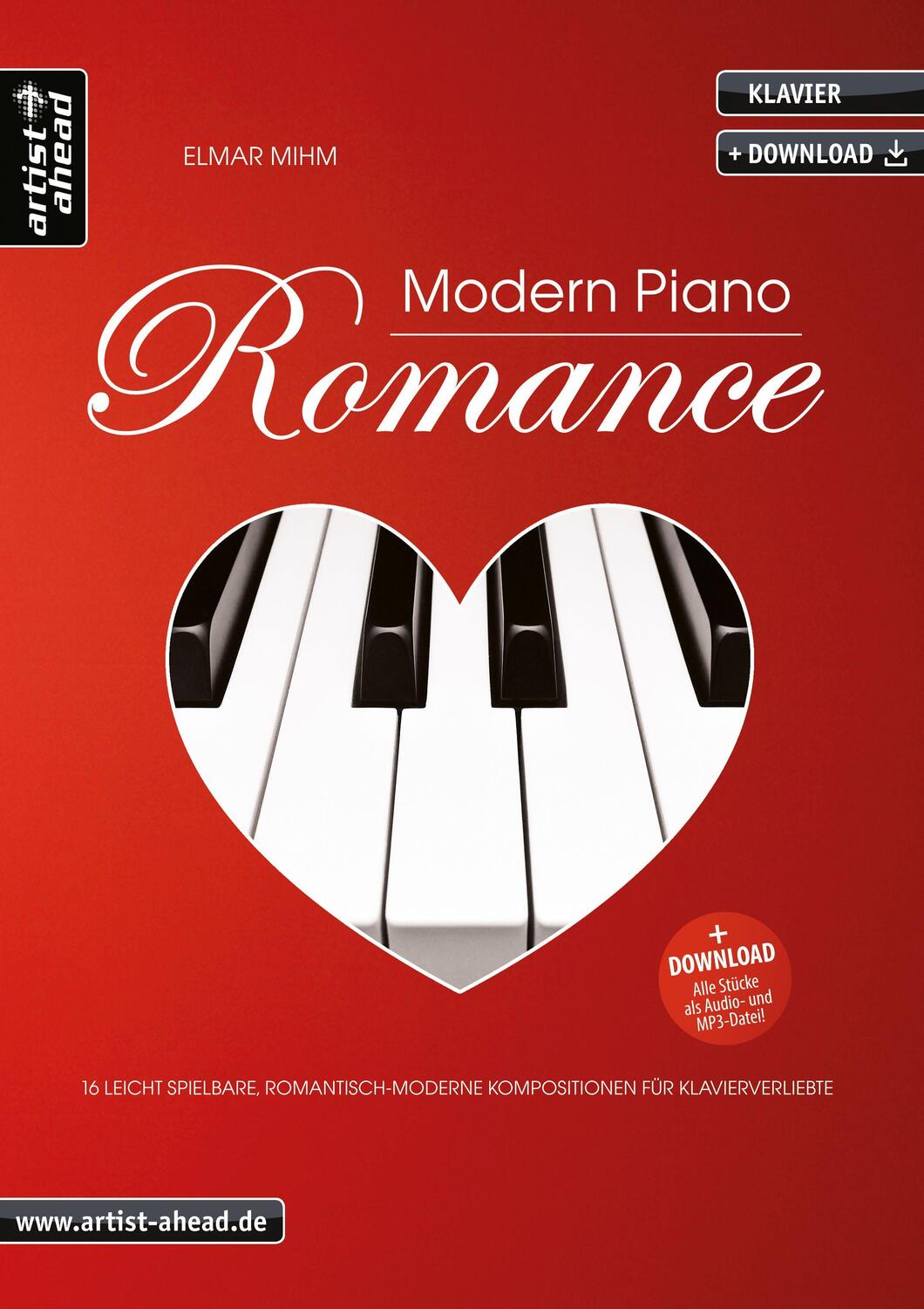 Cover: 9783866421752 | Modern Piano Romance | Elmar Mihm | Broschüre | Buch &amp; Download | 2021