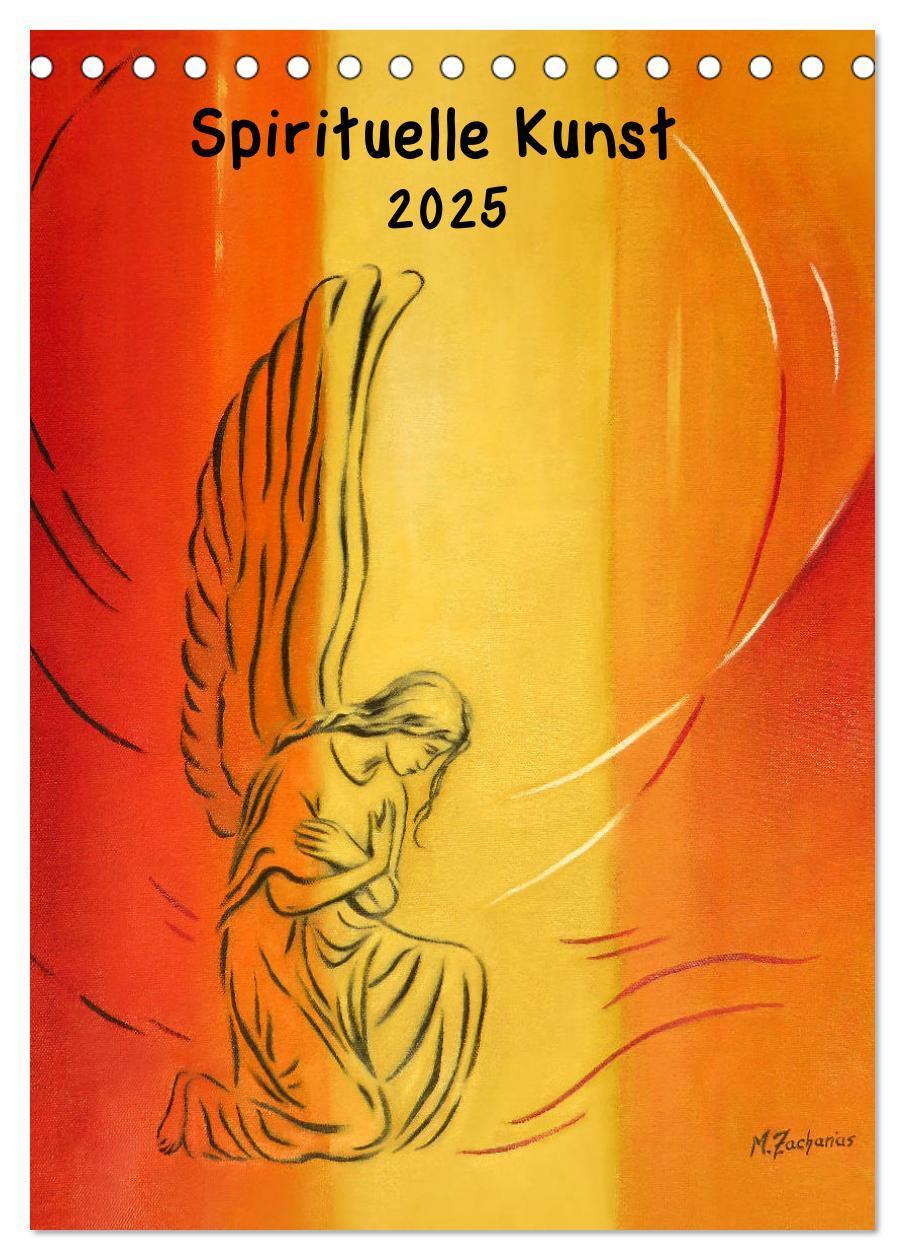 Cover: 9783435956791 | Spirituelle Kunst 2025 (Tischkalender 2025 DIN A5 hoch), CALVENDO...